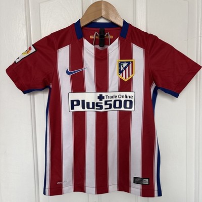 Atletico Madrid 2015-2016 Heimtrikot Alter 6-8 Jahre (B182)