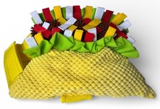 Taco Pet Costume for Dog or Cat size Small Frisco by Chewy Yellow Combo Soft