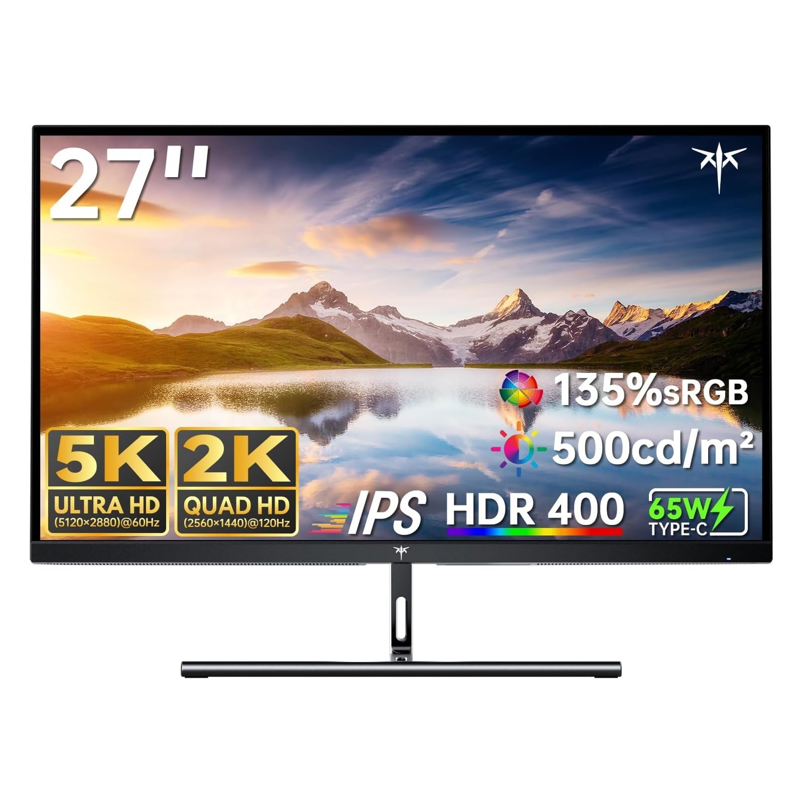 KTC H27P3 27''Dual Mode 5K 2K Computer Monitor 99% DCI-P3 100% sRGB for Mac mini