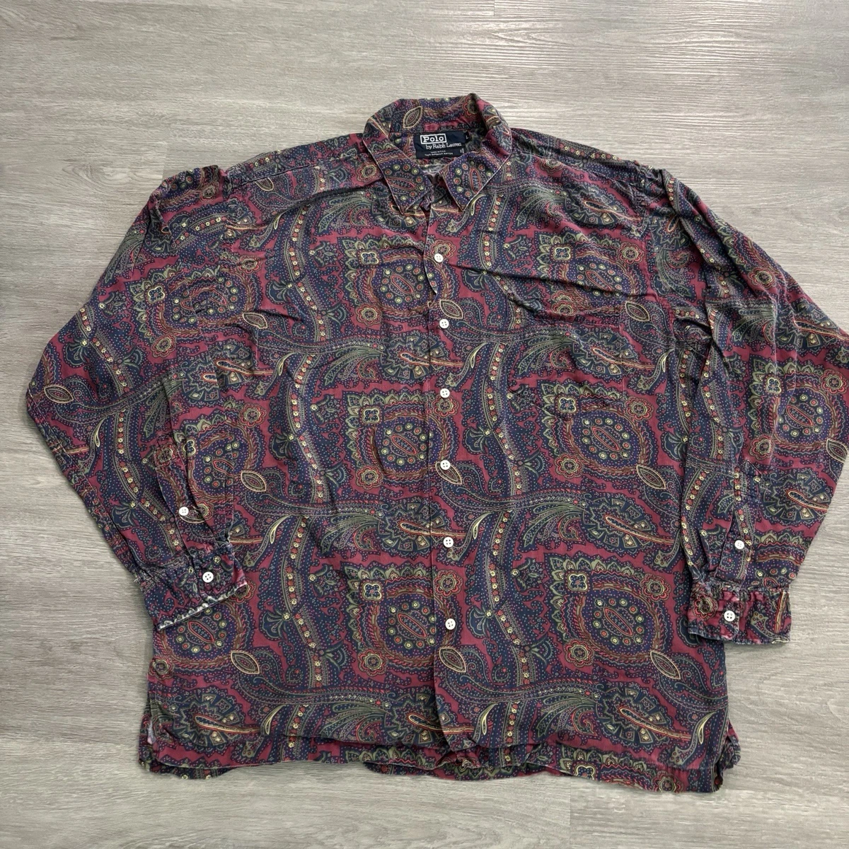 Polo Ralph Lauren Paisley Casual Button-Down Shirts for Men for