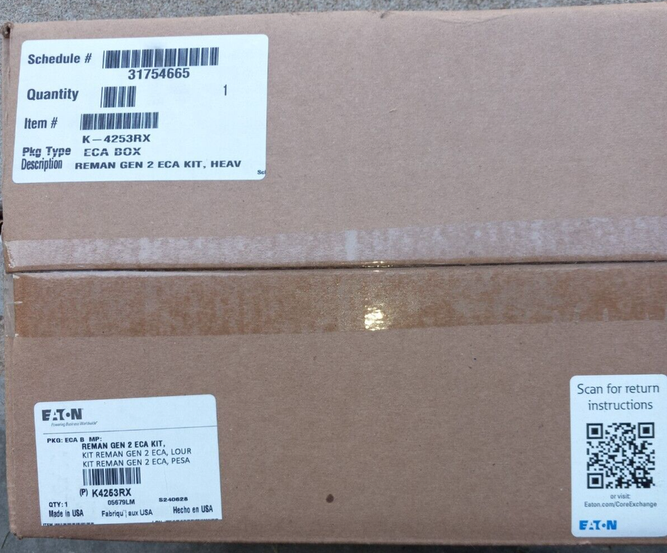 EATON K4253RX Electronic Clutch Actuator Kit New in Unopened Box eBay