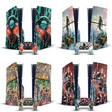 AQUAMAN DC COMICS COMIC BOOK COVER VINYL SKIN FOR SONY PS5 SLIM DISC BUNDLE