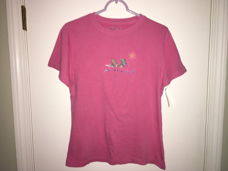 NWT Girls / Youth Size M Pink Short Sleeve  T-Shirt by U.S. Vintage 