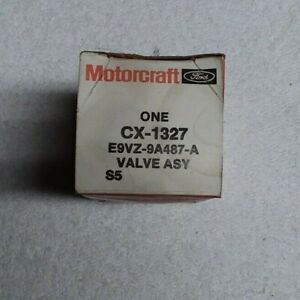 NOS Ford Motorcraft CX1327 Fuel System Air Injection Check Valve E9VZ-9A487-A S5