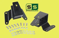 2" Rear Drop Lowering Hangers Fits 1997-2003 Ford F-150 2WD