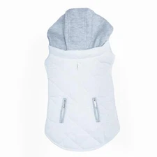 Doggie Design Weekender Dog Sweatshirt Hoodie - White