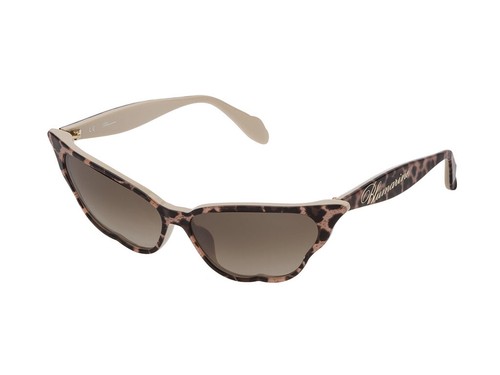 Occhiali Sole Blumarine SBM748 by Giulia De Lellis LEOX Leopardo Marrone |  eBay
