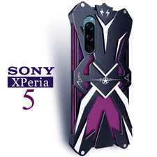 Powerful Shockproof Metal Armor Case For Sony Xperia 5 Aluminum Cases Bumper