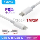 USB Type C to USB-C Cable Charge PD Quick Charging Data Fast Charger Samsung AU
