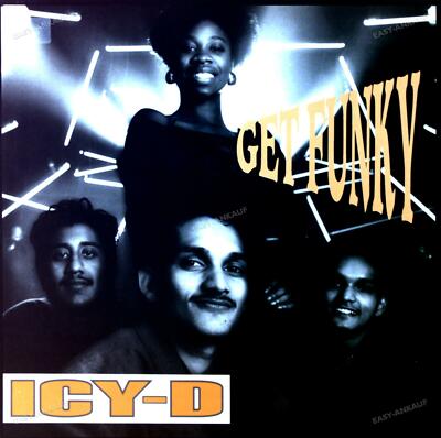 Icy-D - Get Funky Maxi (VG+/VG+) '