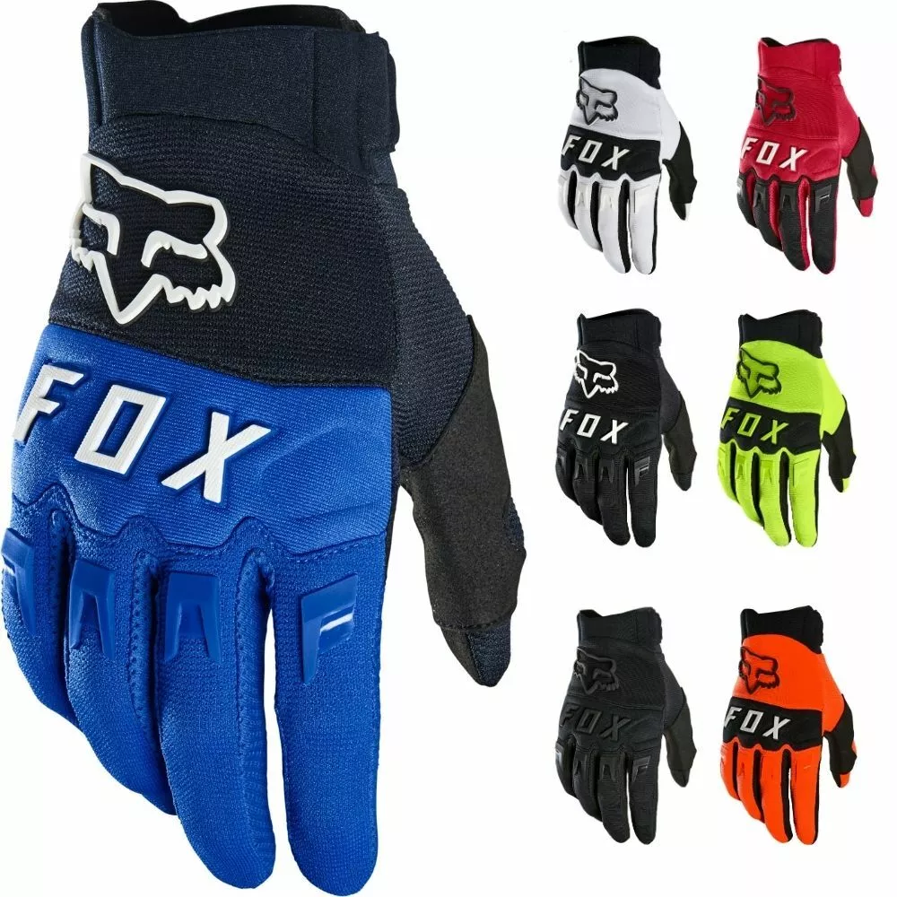 Aykw Fox Guantes Motocross Mx Bmx Dirt Bike Racing Guantes Dirtpaw Racing  Off-road Atv Utv Enduro Moto Cross Azul Luvas Hombre