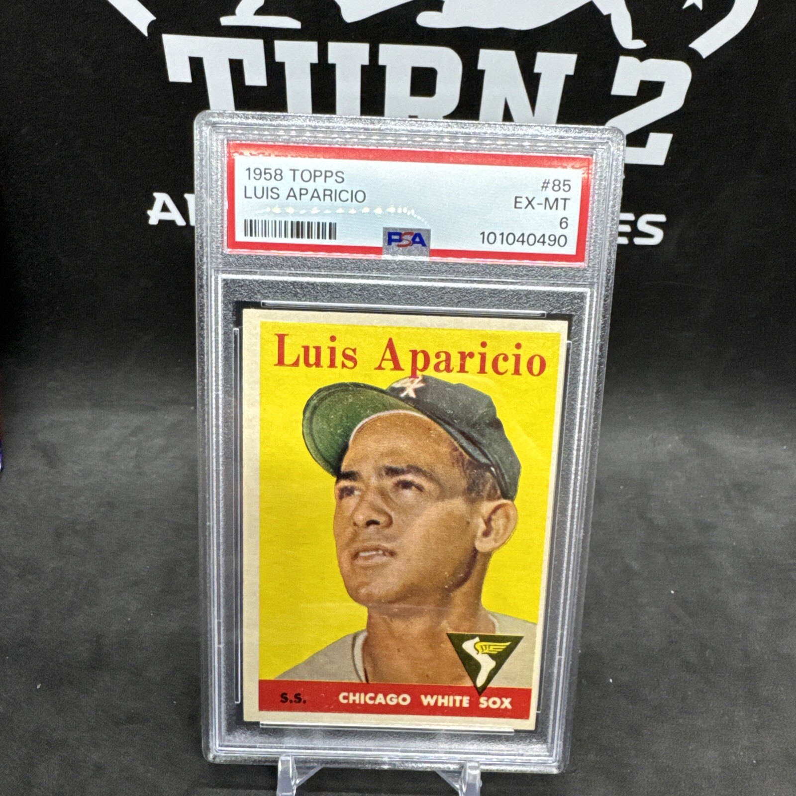1958 Topps #85 Luis Aparicio PSA 6 (EX-MT)