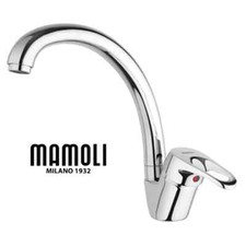 MISCELATORE RUBINETTO  PER LAVELLO CUCINA MAMOLI URUS CANNA ALTA CROMO LUCIDO