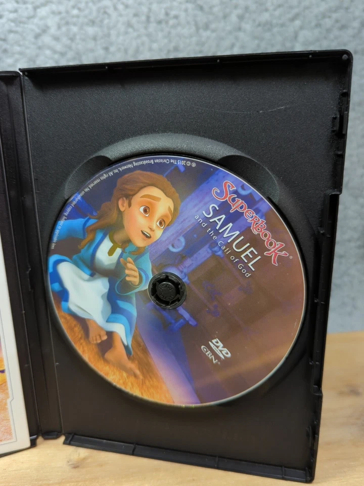 SUPERBOOK SAMUEL AND THE CALL OF GOD DVD CBN Foto 4 de 4