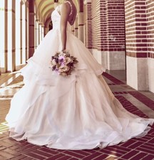 wedding dress size 4 pre owned