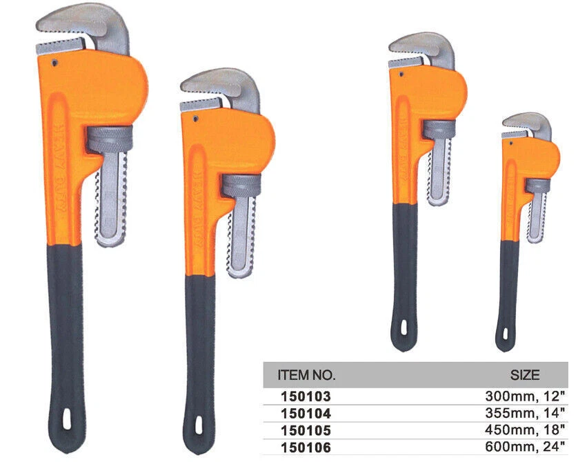 Chiave Regolabile Professionale HBM Da 300 Mm Con Portata Extra Larga E Ganascia Extra Stretta P14199 - Foto 8