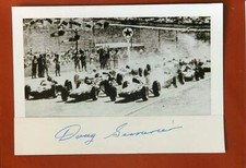 Doug Serrurier (+) autograph South African FORMULA ONE driver, signed photo
