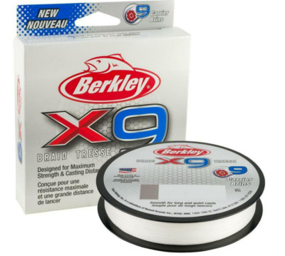 Berkley Unisex - Adult's X9 Fishing Line, Crystal White