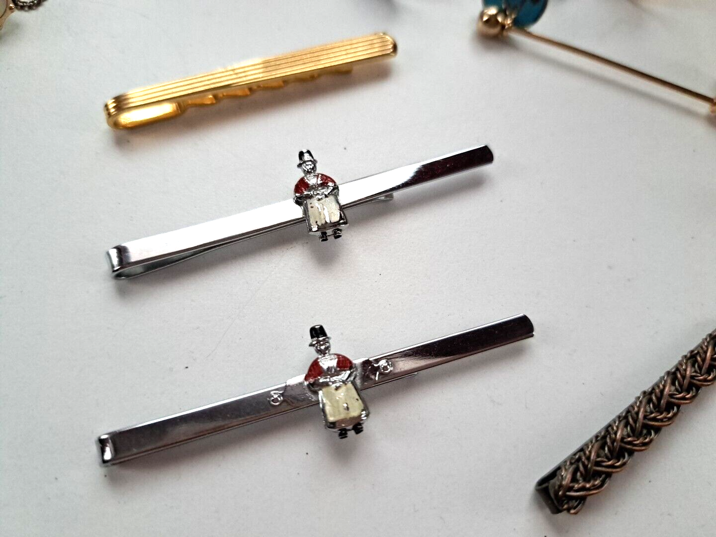 MIXED JOB LOT MEN'S VINTAGE MODERN CUFFLINKS TIE PINS eBay