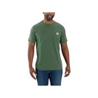 Carhartt Men’s Force Relaxed Fit Midweight Short-Sleeve Pocket T-Shirt 2XL Green