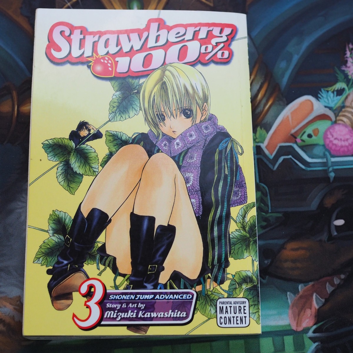 Strawberry 100% Vol 3 Manga English Mizuki Kawashita Viz Media OOP