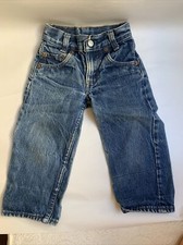 Vintage 70s Levis 302 Kids Toddler SZ 1 Denim Jeans W19 X L14" 302-0117