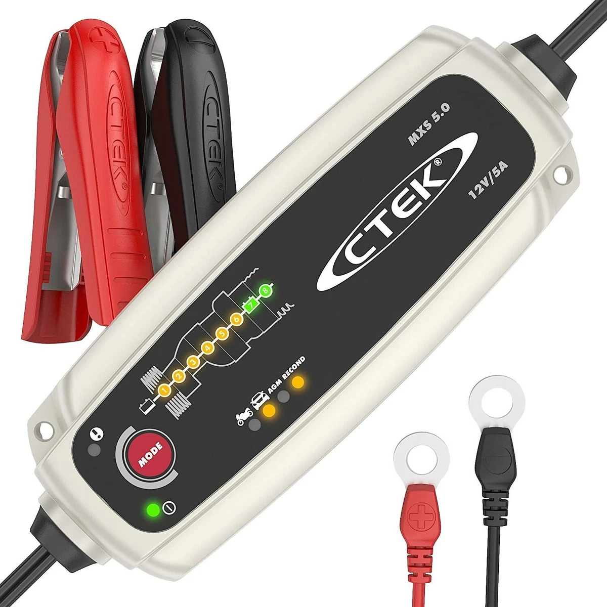 Car battery charger conditioner outlet
