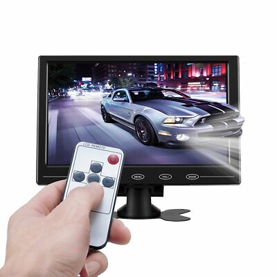 7''/9''/10'' LCD CCTV Security Monitor PC Screen Display AV/RCA/VGA/HDMI w/Speaker