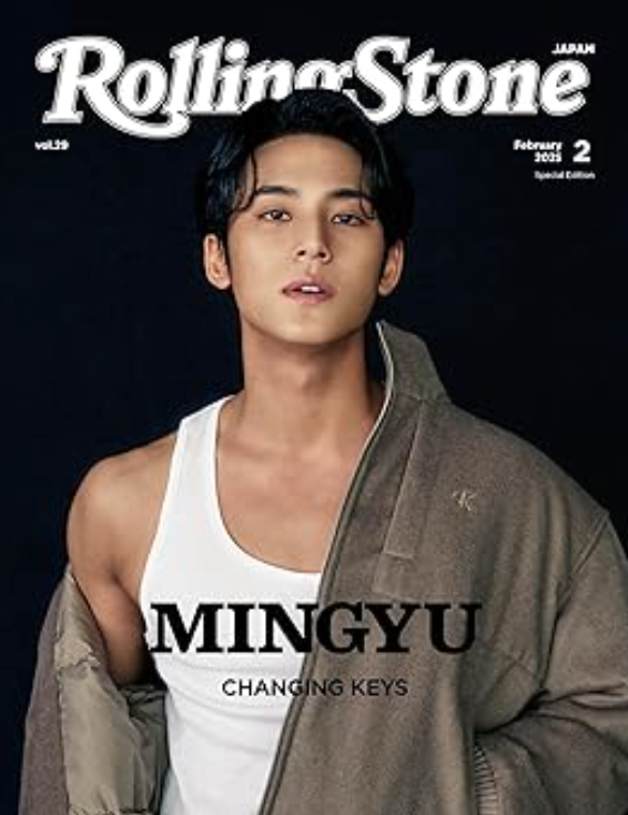 SVT MINGYU winter 2025 マガジン (Bタイプ) Rolling Stone Japan February 2025 : SVT MINGYU Cover