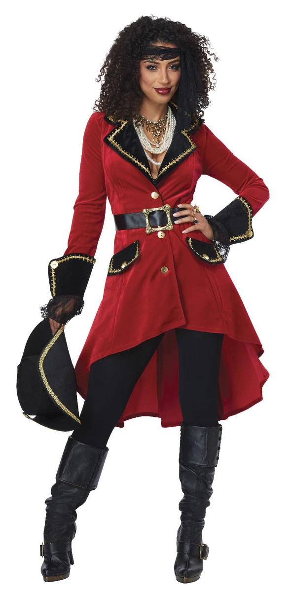 Captain hook costume womens deals
