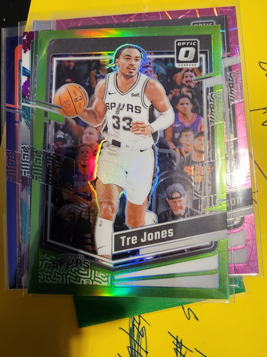 2023-24 PANINI OPTIC PRIZM BASKETBALL #137 TRE JONES SAN