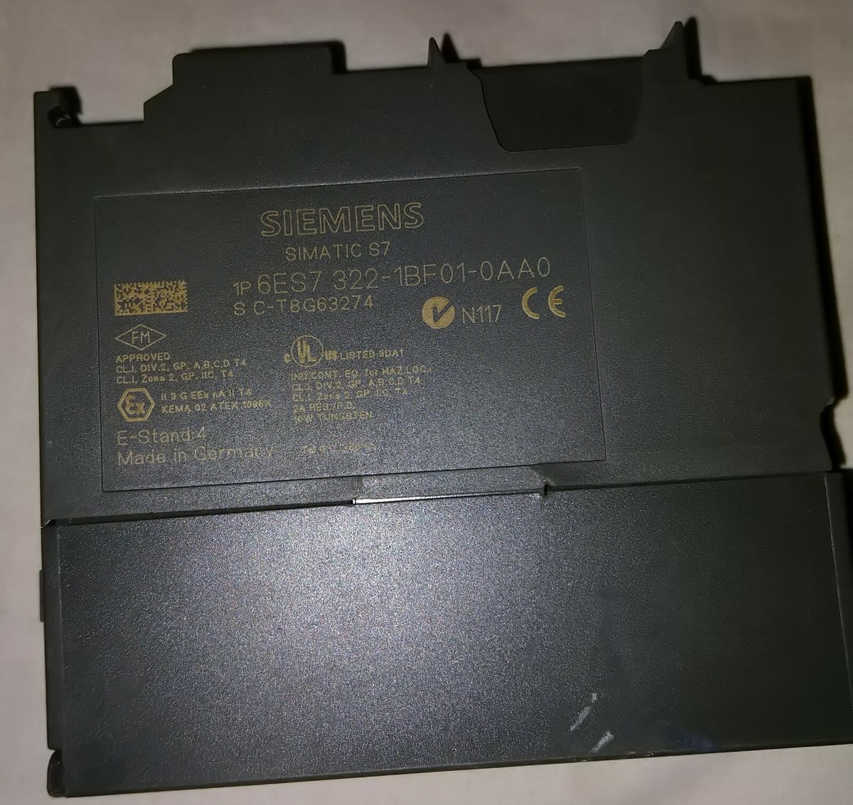 Modulo Uscita Digitale Siemens S7-300 6ES7 322-1BF01-0AA0 SM 322 DO8 X DC24V/2A