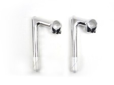 Orion Schaftvorbau 1" silber poliert 60mm 80mm lang Rennrad Vorbau Vintage Retro