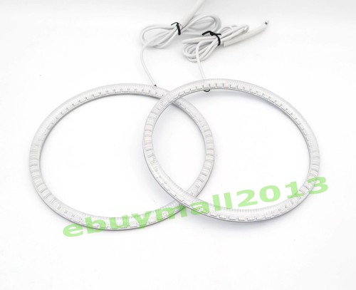 BT Clear RGB Halo Ring Angel Eye For VW Golf Mk1 Mk2 GTI Euro Headlamp 1974-92 - Picture 7 of 17
