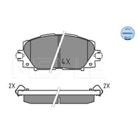 Meyle BremsbeläGe Bremsbelegsatz Vorne FüR Toyota Prius Lexus CT
