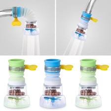 3 Pcs Faucet Filter Set - Water Faucet Extenders 360 Rotating, Adjustable Wat...