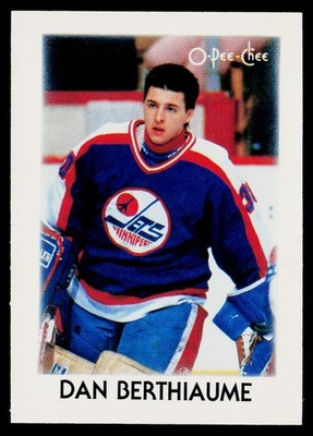 1987-88 O-Pee-Chee Minis #3 Dan Berthiaume