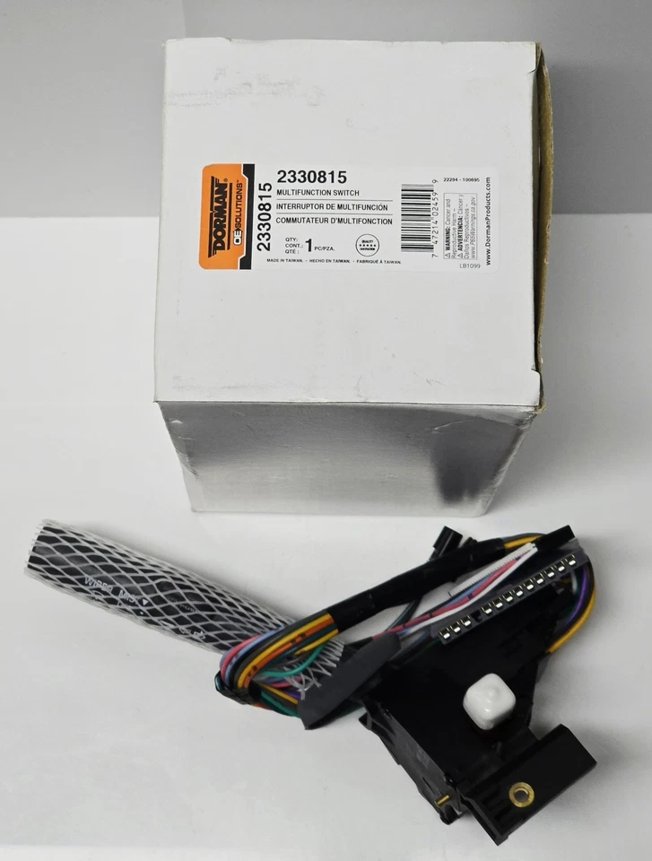 Interruptor de señal de giro Dorman 2330815 Chevy GMC 26083628 26091770 26097020 26100986 Foto 2 de 4