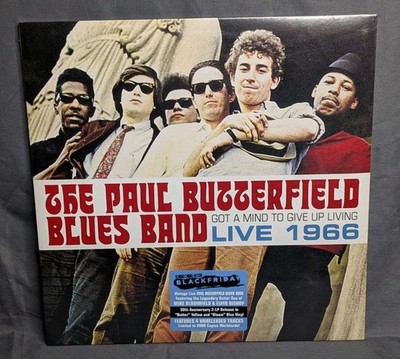 Got a Mind to Give Up Living: Live 1966 by Paul Butterfield Blues Band Vinyl LP