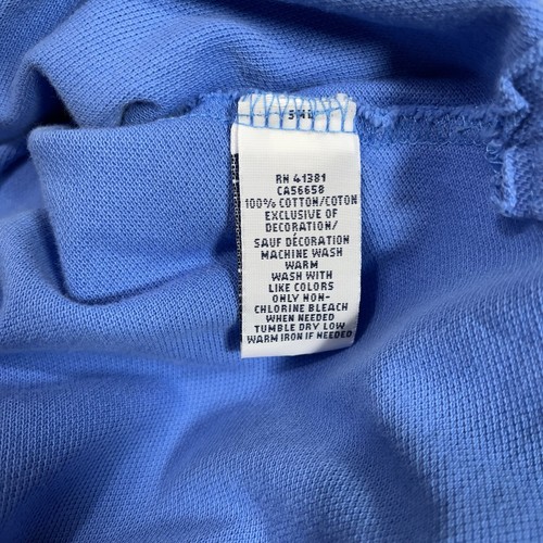 Polo Ralph Lauren 100% Baumwolle Kurzarm Poloshirt Blau Big & Tall 4XLT - Bild 8 von 8