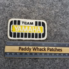 Vintage Team Yamaha Patch Motorcycle Racing ATV J7