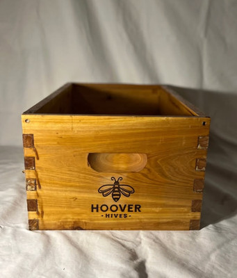 Assembled DEEP Wax coated 10 Frame Hoover Hive Beehive Box