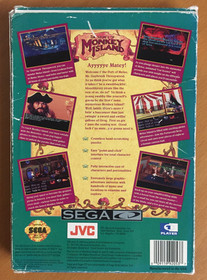 COMPLETE The Secret of Monkey Island SEGA CD Lucas Arts CIB BOX Manual PIRATES