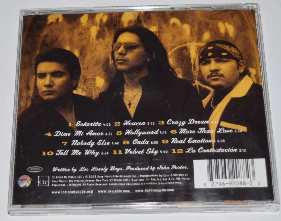 Los Lonely Boys Featuring Heaven CD 2003 Epic Like New Foto 3 de 4
