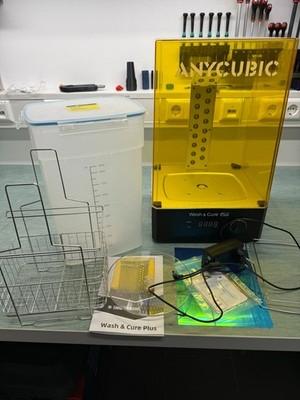 Anycubic Wash & Cure Plus   2 in 1 Reinigungs- & Aushärtungsstation   Gebraucht