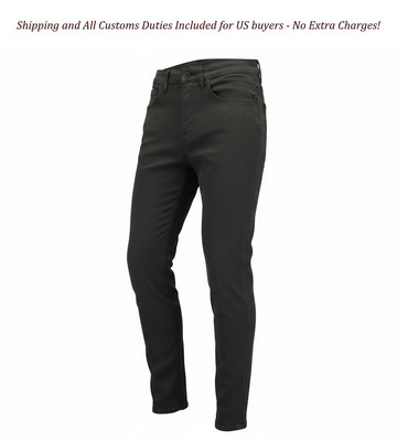 Nudie Jeans Hightop Tilde Painted Black Men's Jeans W28/L32 Slim Fit Denim