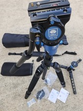 Sirui Lot VH-10 Aluminum Professional Fluid Video Head VHD-2004 And P-SR Tripod
