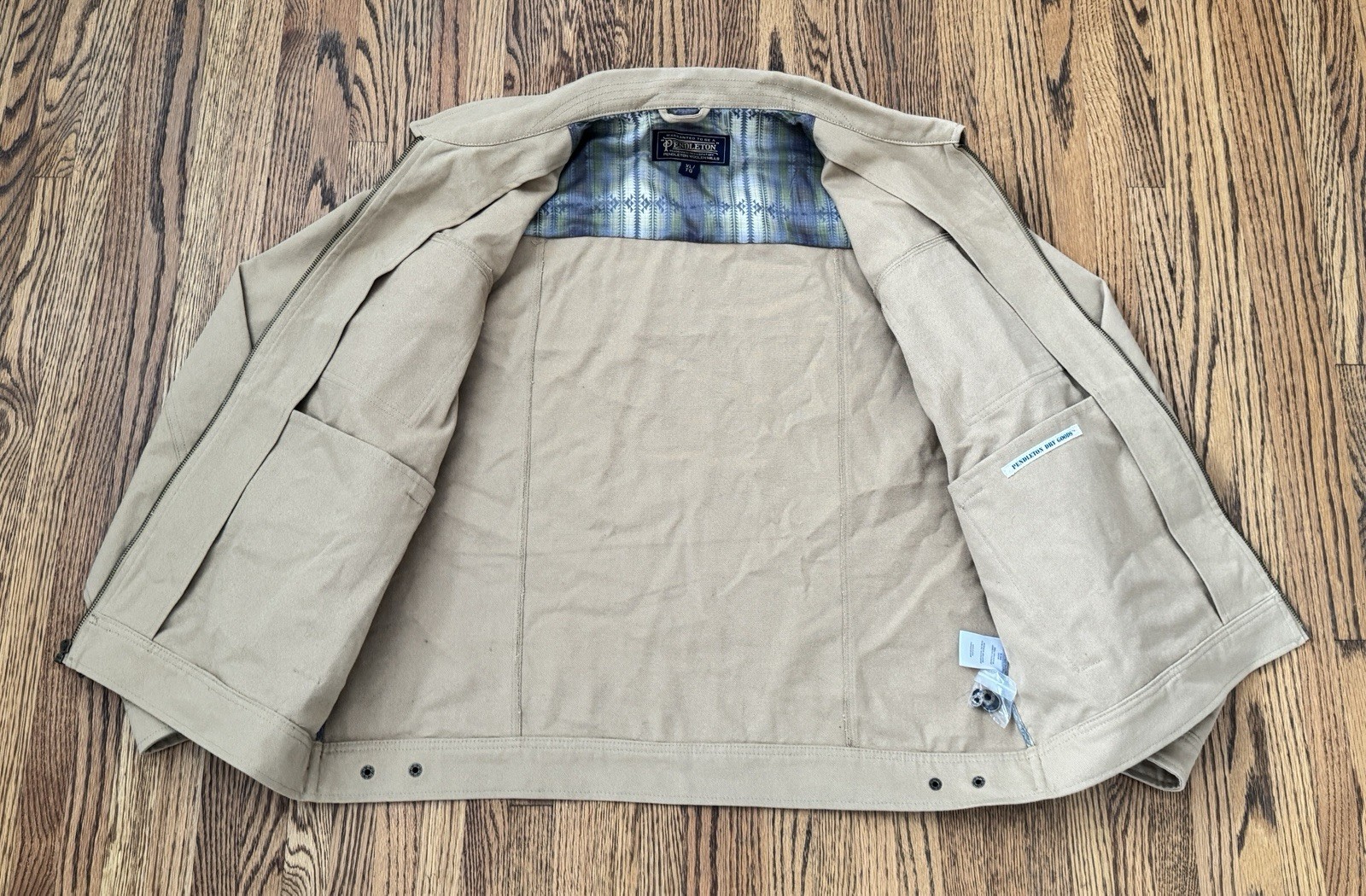 Pendleton Dry Goods Full Zip Canvas Workwear Chor… - image 11