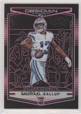 2018 Panini Obsidian Electric Etch Purple 74/75 Michael Gallup #127 2r7