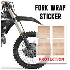 For Kawasaki KX450F KLX250 D-TRACKER KX450 Fork Wrap Sticker TT048